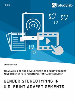 cover image of Gender Stereotyping in U.S. Print Advertisements